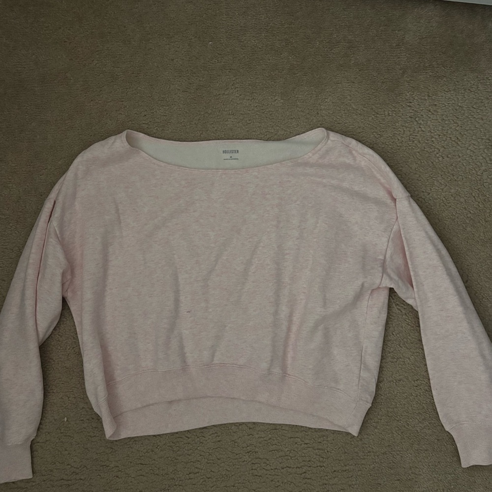 Hollister Light Pink Sweatshirt